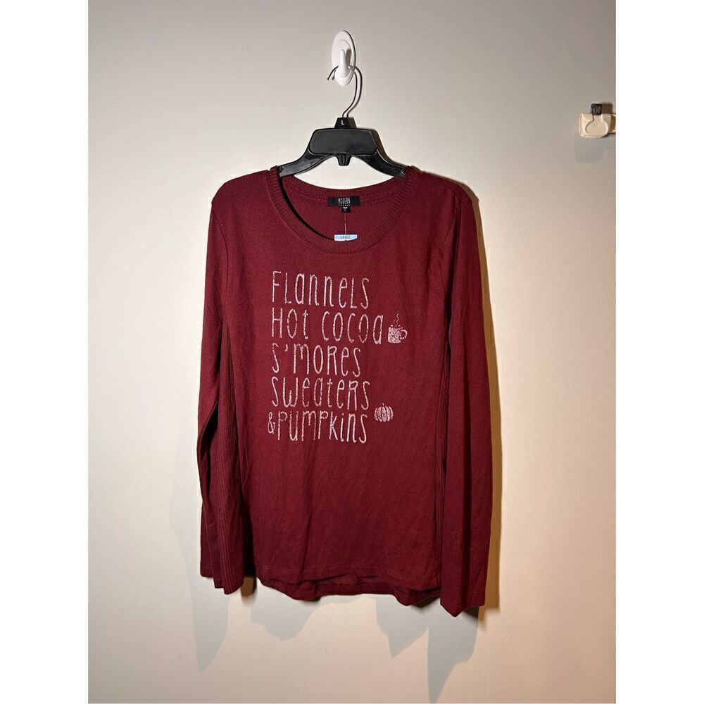 ‼️sale‼️Fall / Winter top size large C19-17 (J)